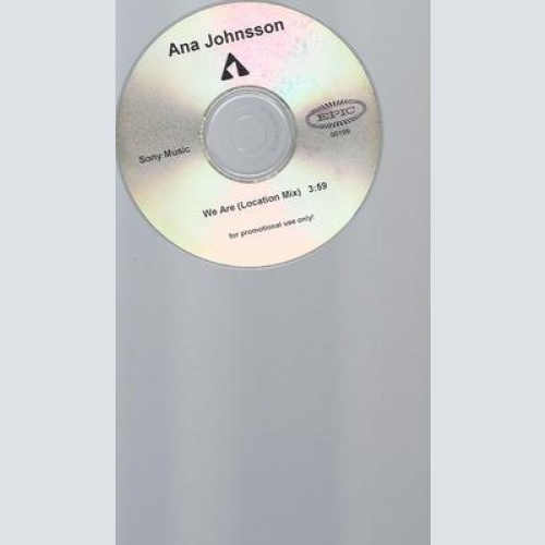 PROMO CD--ANA JOHNSON --WE ARE --1 TR