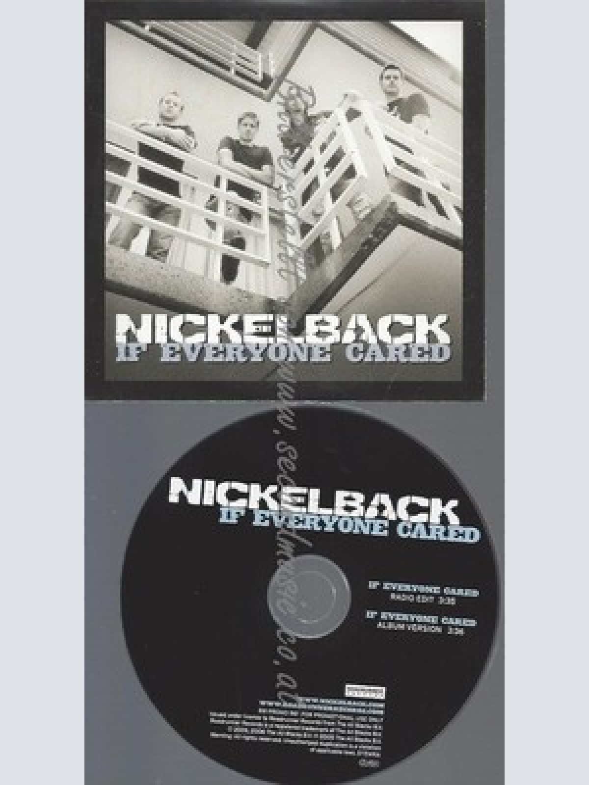 PROMO CD--NICKELBACK--IF EVERYONE CARED--2TR