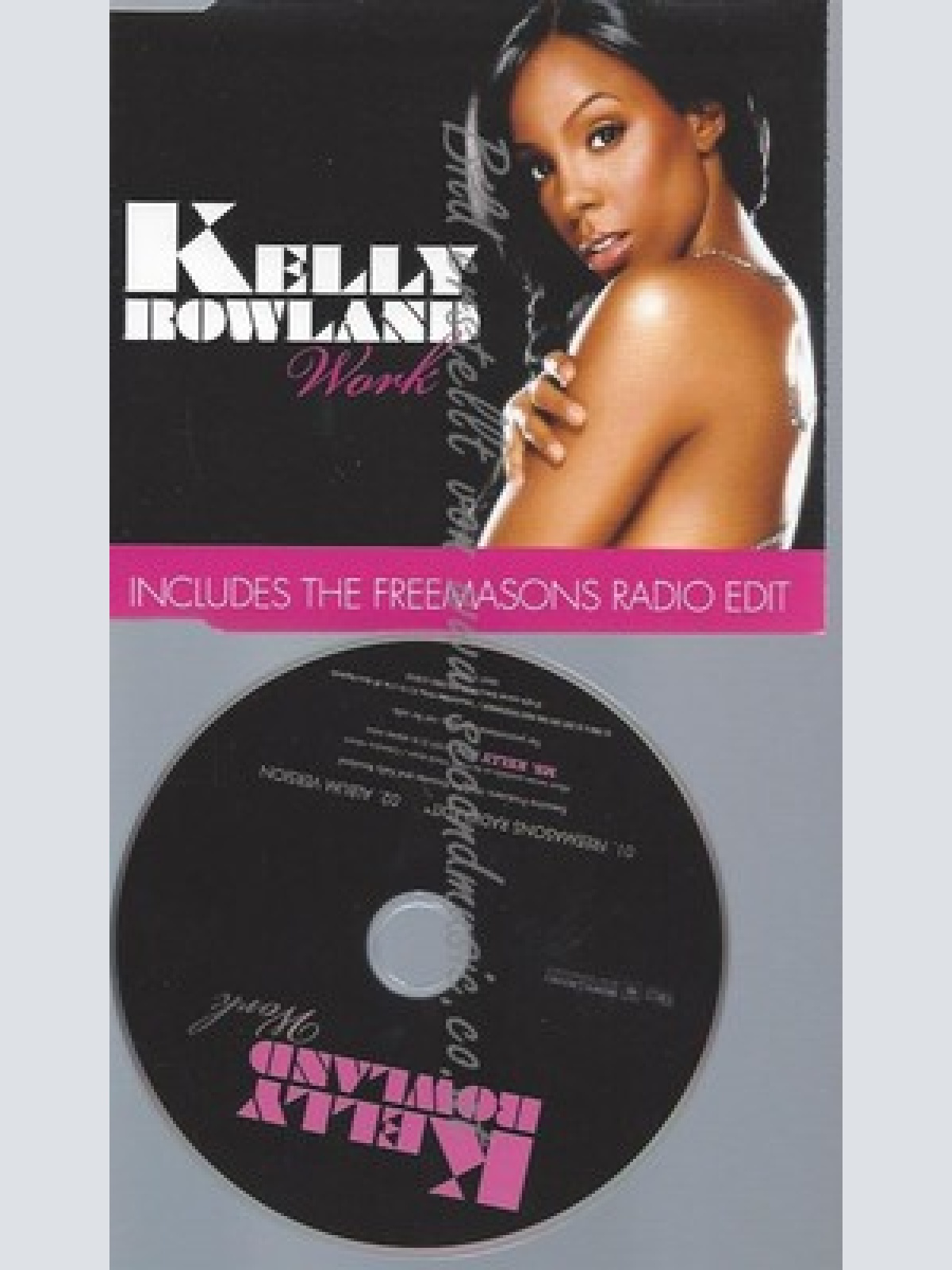PROMO CD--KELLY ROWLAND --WORK --2TR