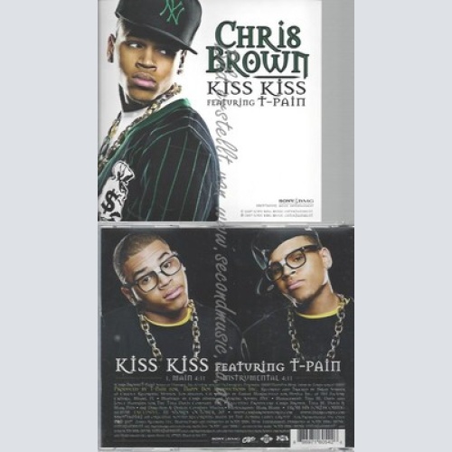 CD--CHRIS BROWN --- KISS KISS