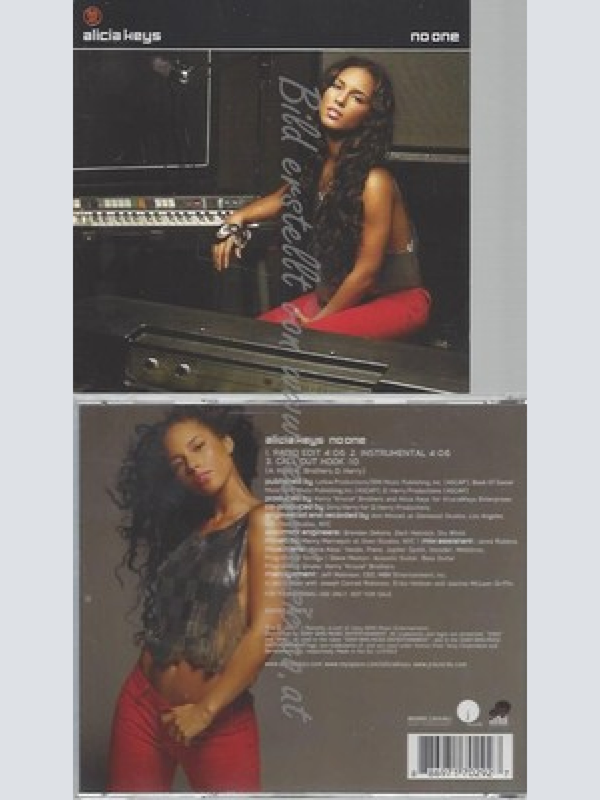 PROMO CD--ALICIA KEYS--NO ONE