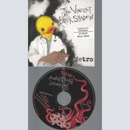 CARDSLEEVE--THE VINCENT BLACK SHADOW -- --- METRO---