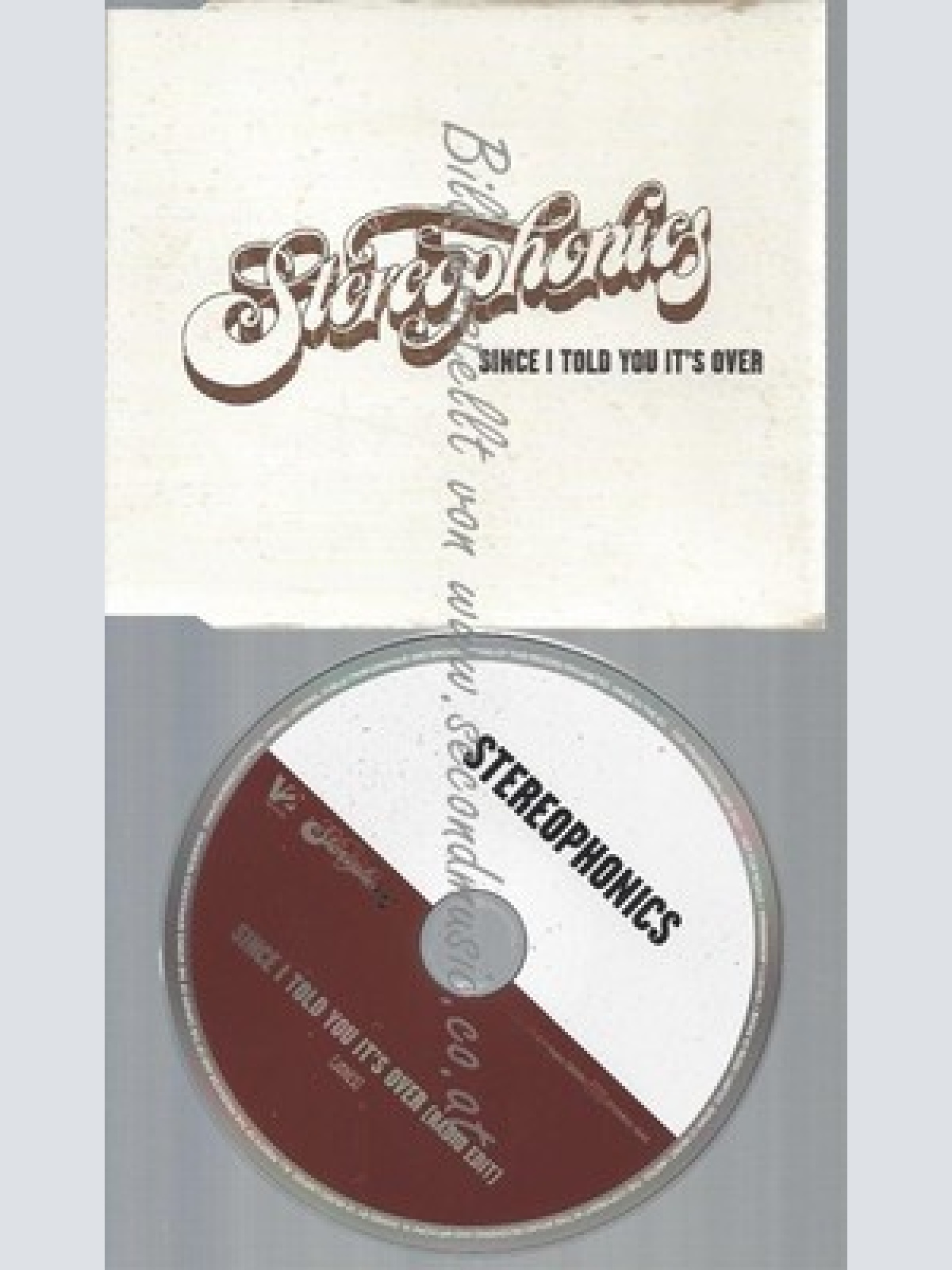 CD--STEREOPHONICS--SINCE I TOLD YOU IT'S OVER--PROMO
