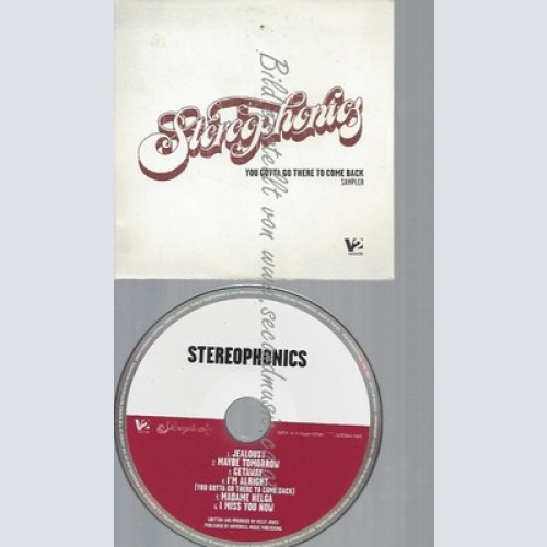 CD--CARDSLEEVE-STEREOPHONICS--YOU GOTTA GO THERE TO COME BACK-PROMO
