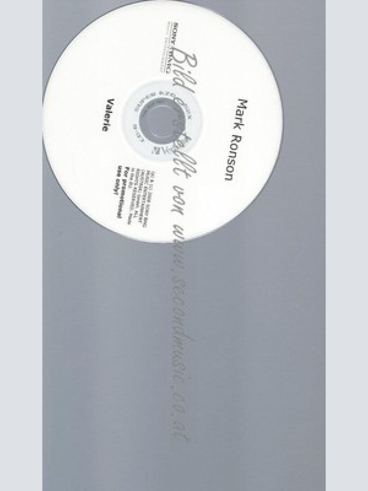 PROMO CD--MARK RONSON --VALERIE--