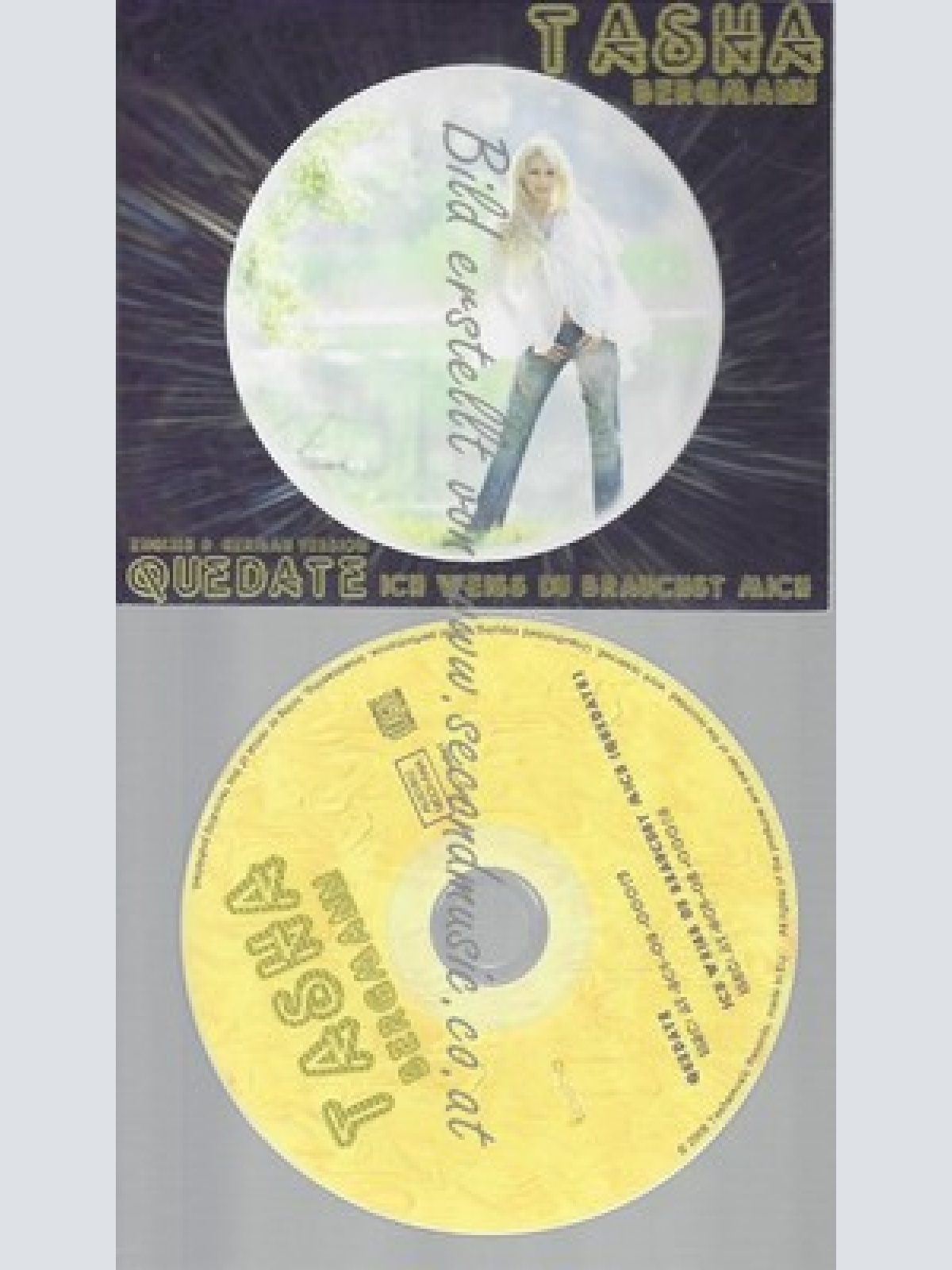 CD--TASHA BERGMANN--QUEDATE--2 TR