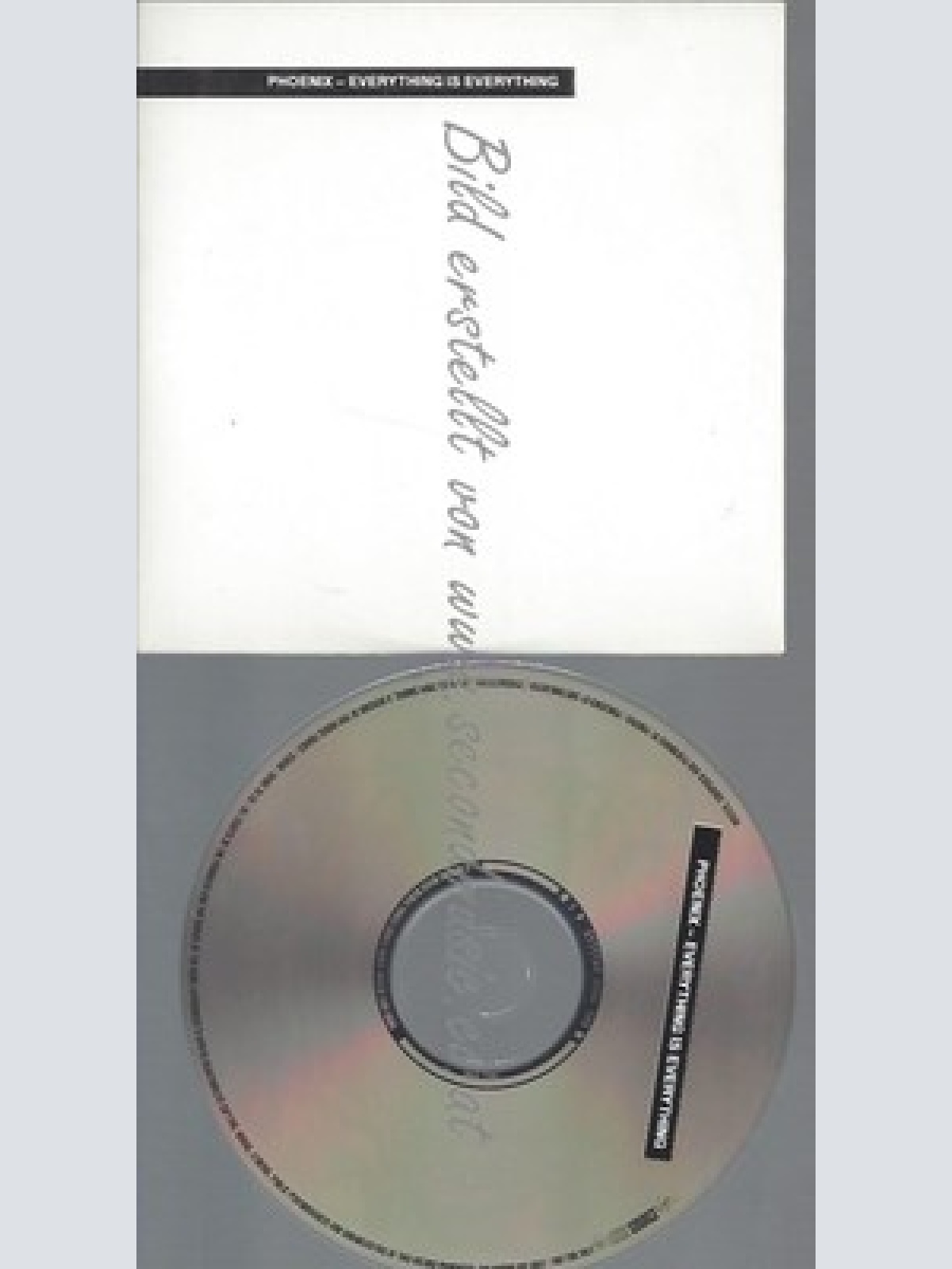 PROMO CD--PHOENIX--EVERYTHING IS EVERYTHING--