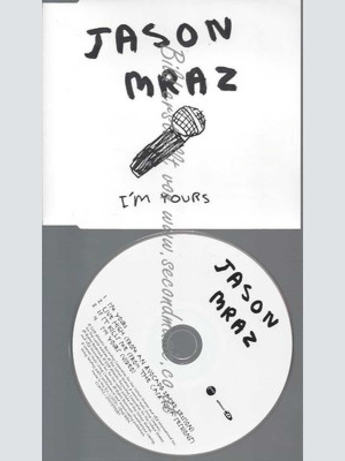 CD--JASON MRAZ -- --- I'M YOURS