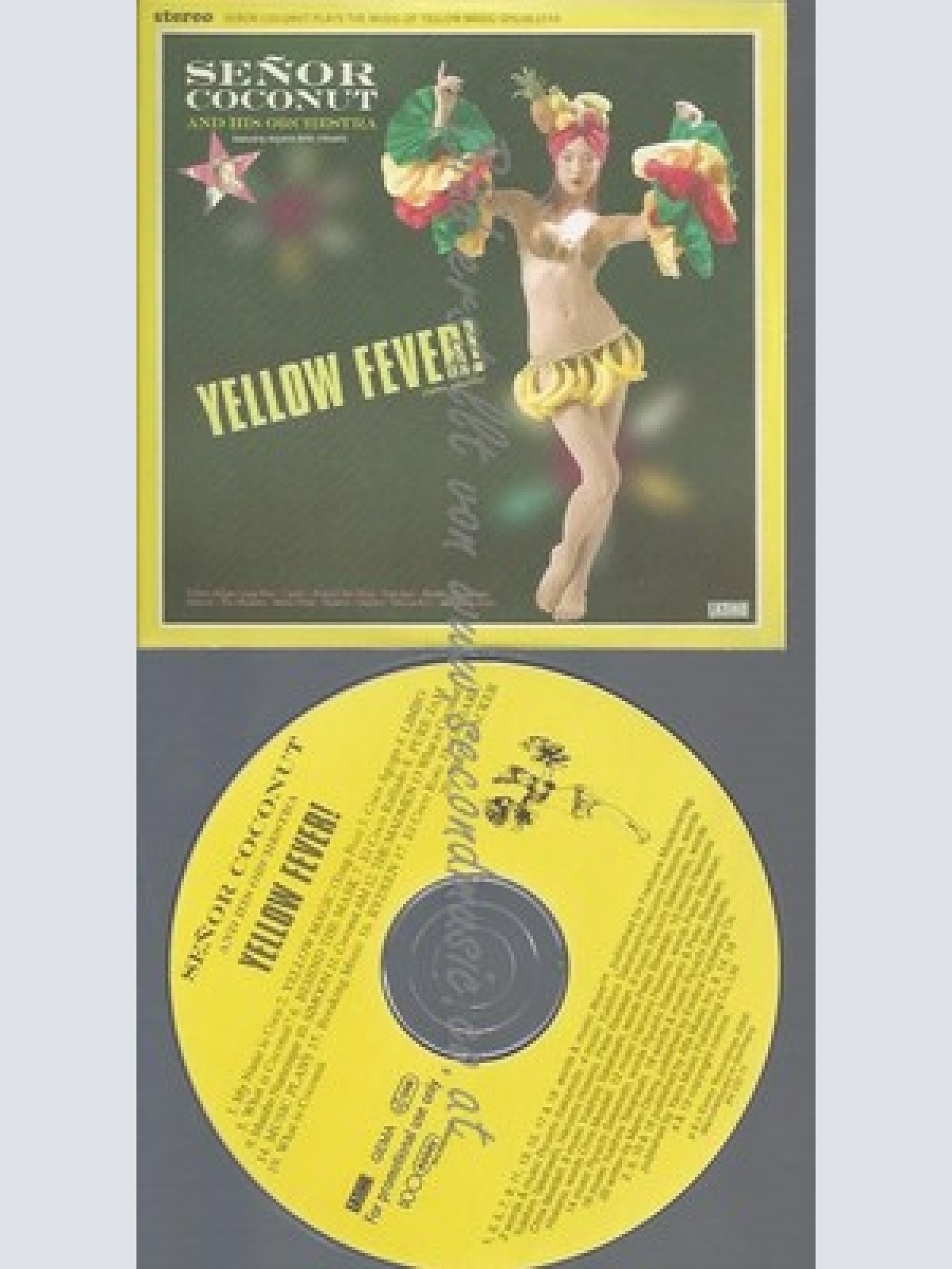 PROMO CD--SENOR COCONUT--YELLOW FEVER--20 TR