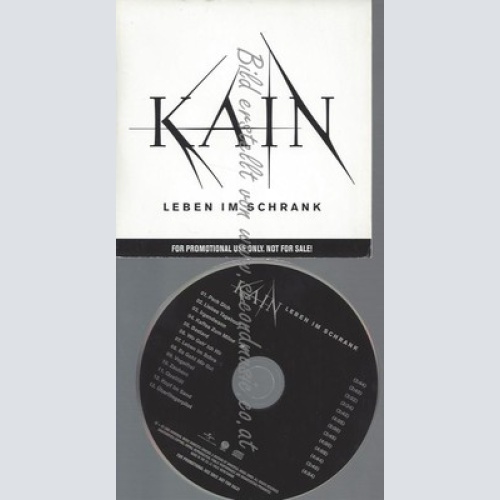 PROMO CD--KAIN--LEBEN IM SCHRANK--13TR