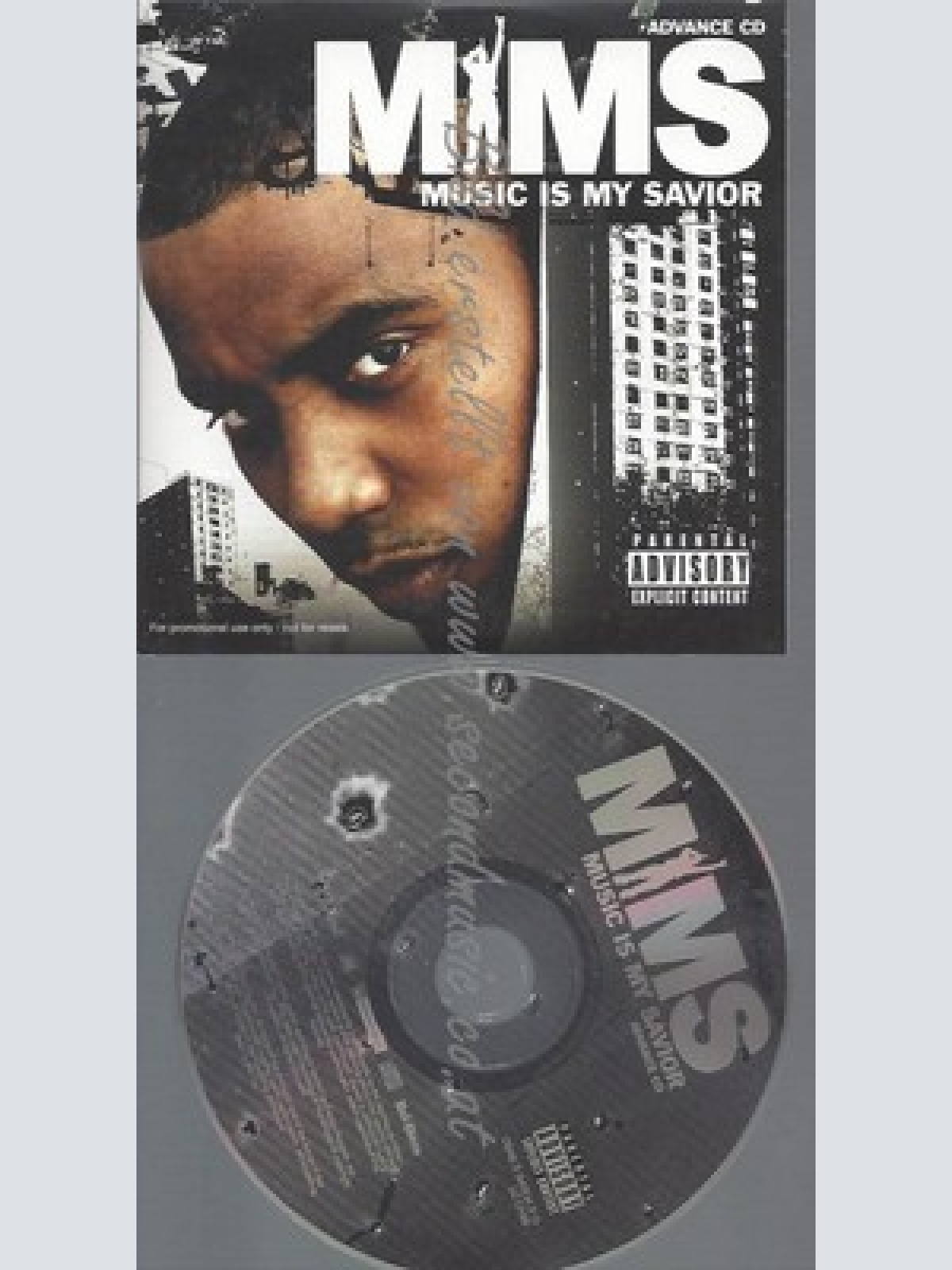 PROMO CD--MIMS--MUSIC IS MY SAVIOR--16TR