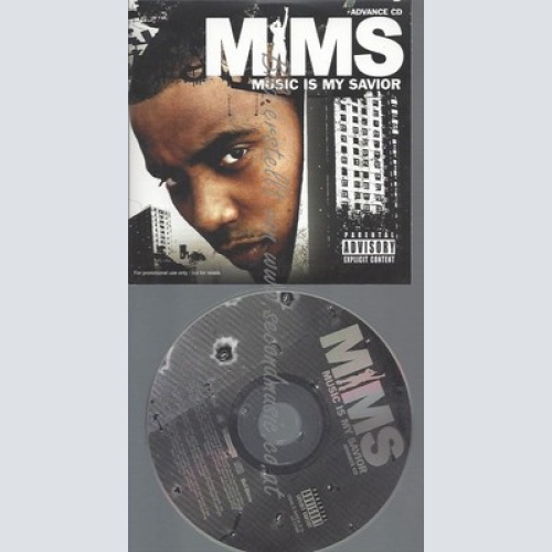PROMO CD--MIMS--MUSIC IS MY SAVIOR--16TR