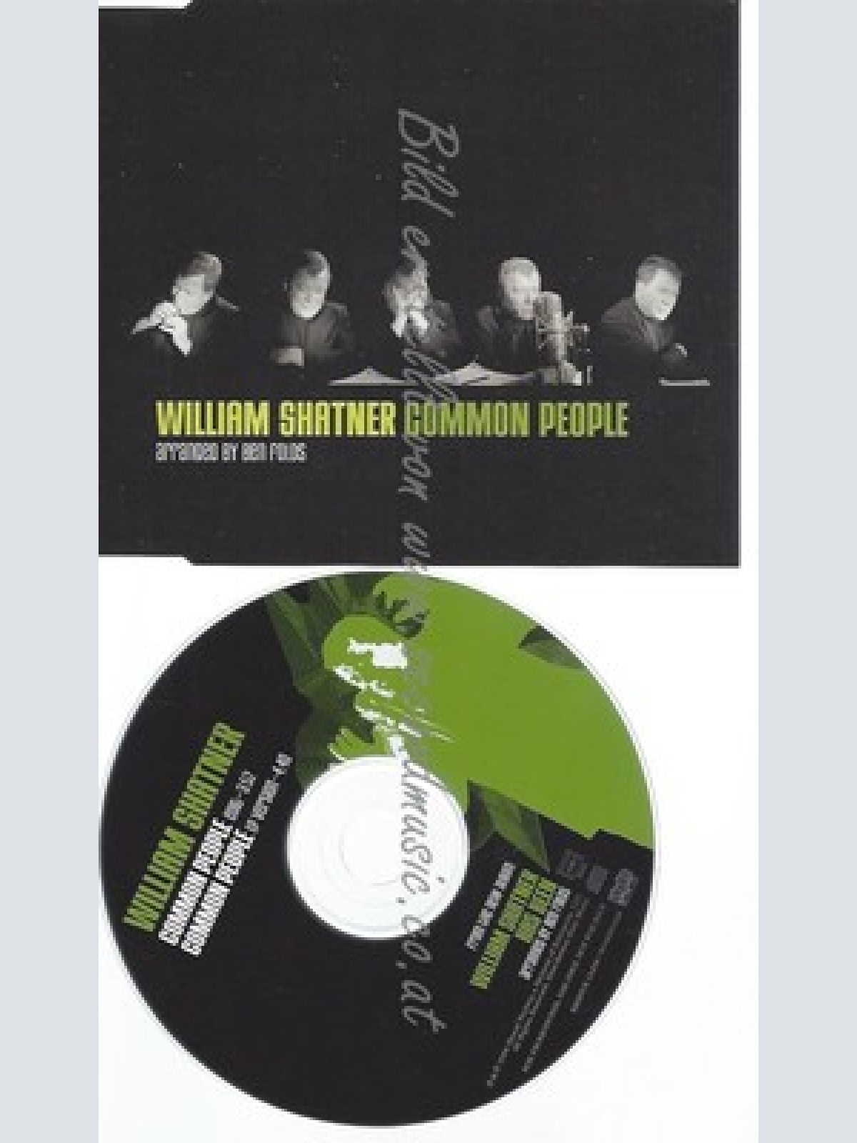 PROMO CD--WILLIAM SHATNER --COMMON PEOPLE --2TR