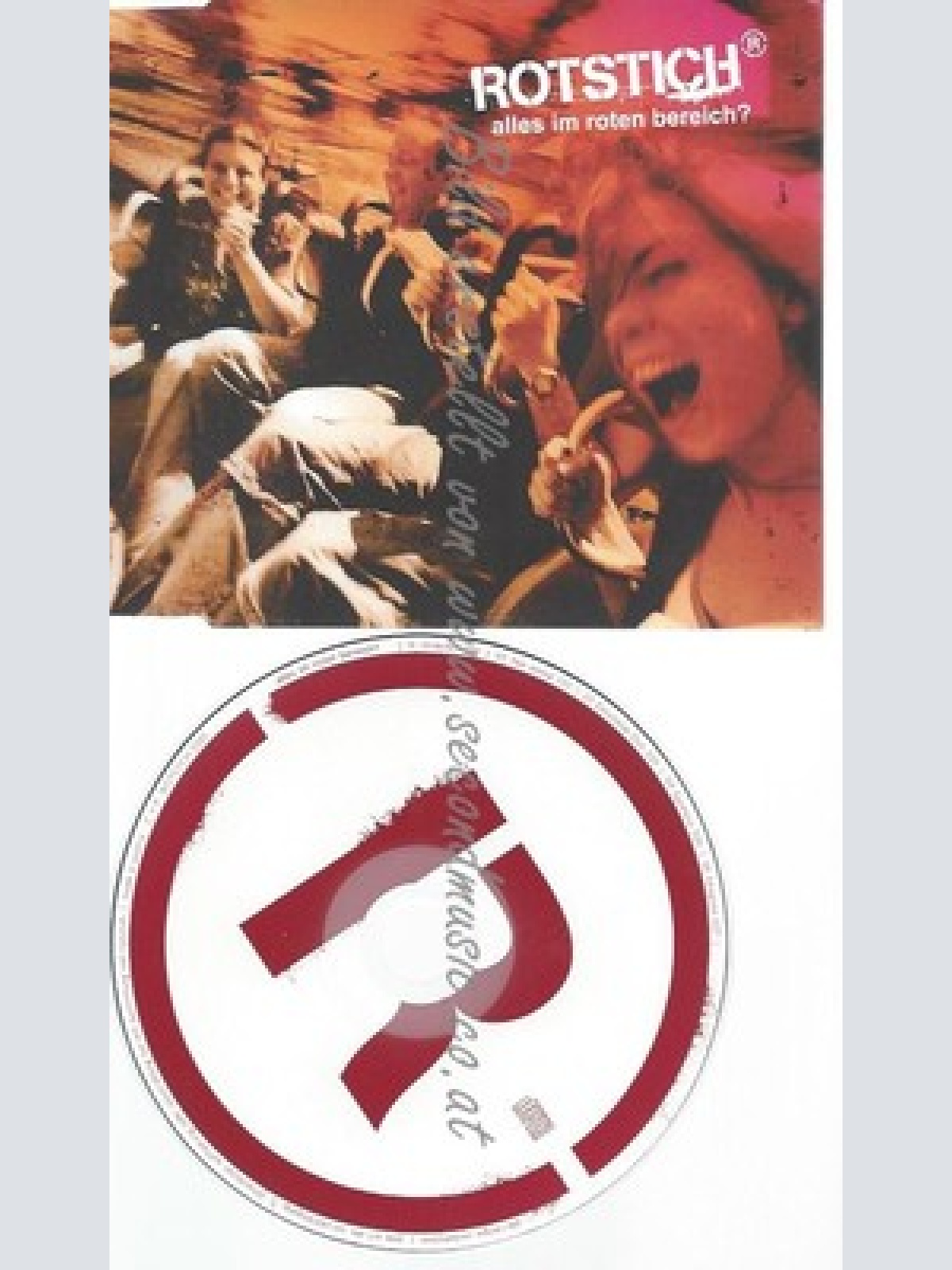PROMO CD--ROTSTICH --ALLES IM ROTEN BEREICH
