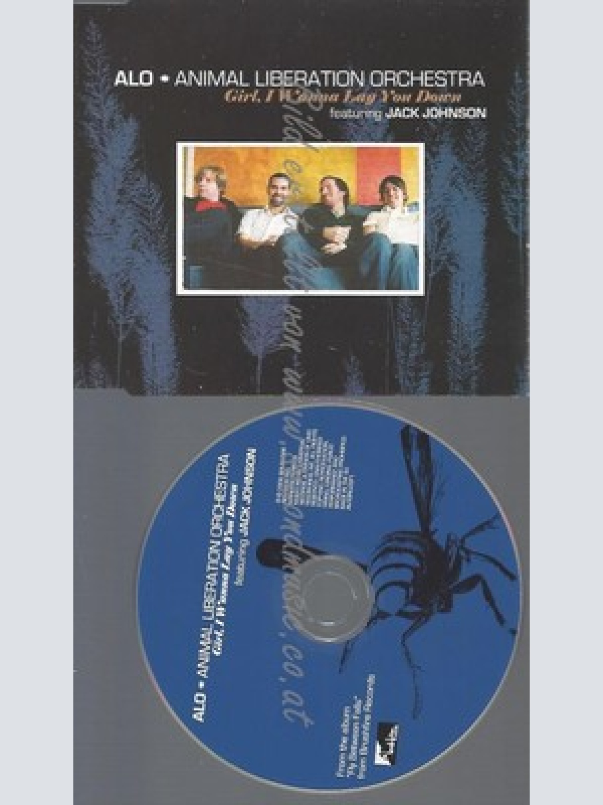 PROMO CD--ALO--GIRL I WANNA LAY YOU DOWN--1TR