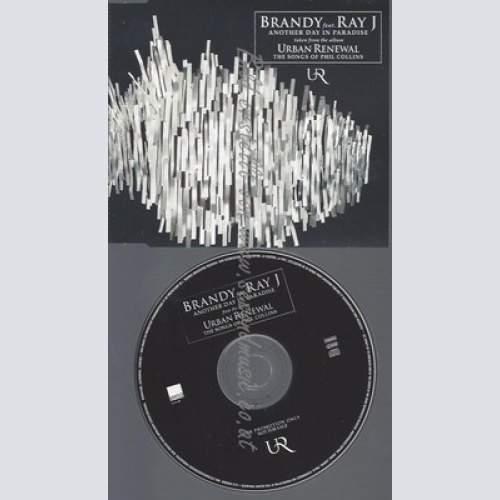 PROMO CD--BRANDY FEAT RAY --ANOTHER DAY IN PARADISE--UR--1TR