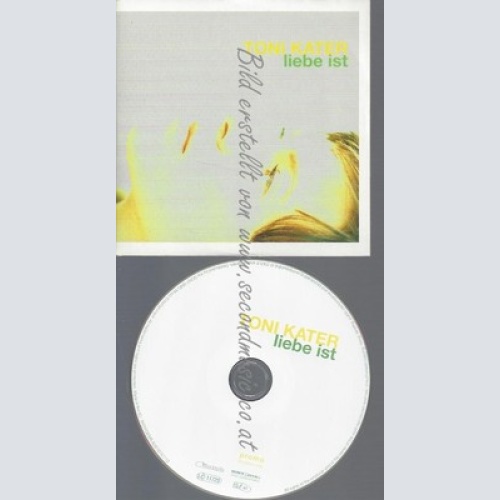 CD--TONI KATER--LIEBE IST--3TR