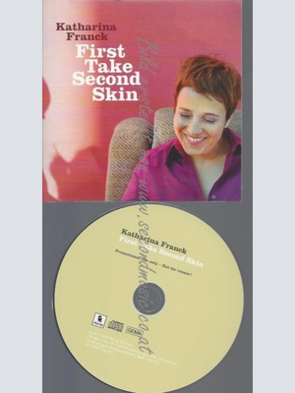 PROMO CD--KATHARINA FRANCK--FIRST TAKE SECOND SKIN--13TR