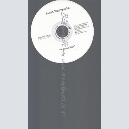 PROMO CD--JUSTIN TIMBERLAKE--SUMMERLOVE --