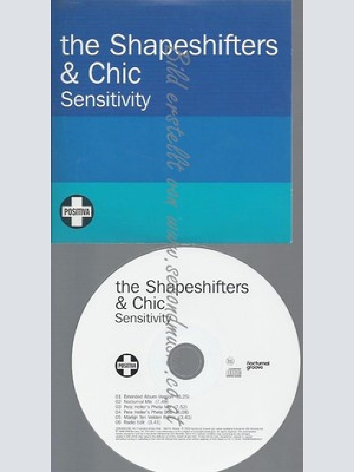 PROMO CD--THE SHAPESHIFTERS & CHIC--SENSITIVITY-6TR