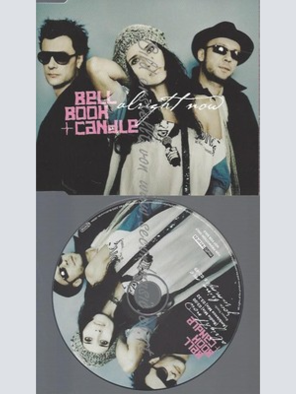 PROMO CD--BELL BOOK & CANDLE -- ALRIGHT NOW --3 TR