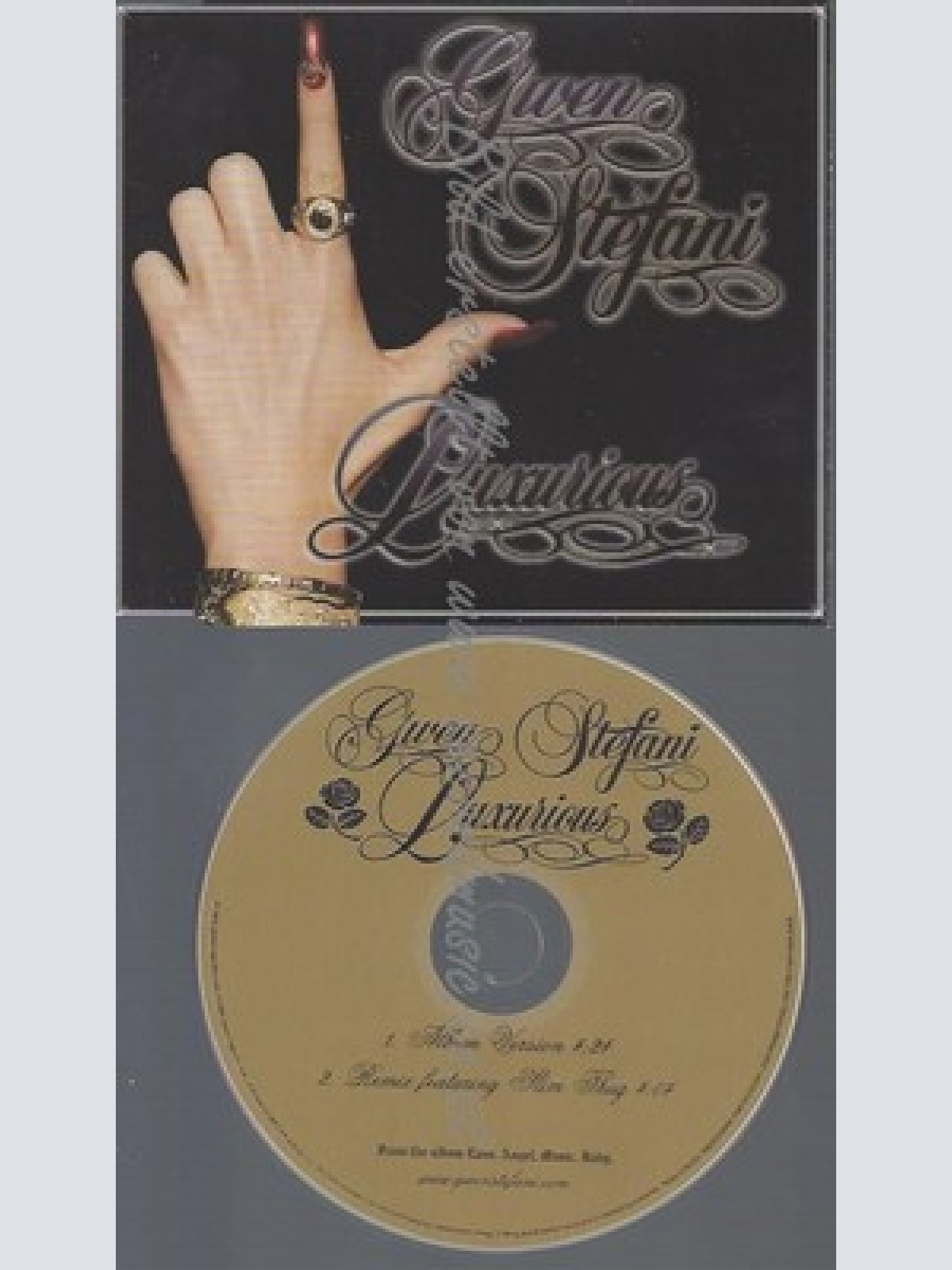 PROMO CD--GWEN STEFANI--LUXURIOUS--2TR