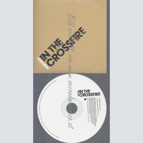PROMO CD--STARSAILOR-- IN THE CROSSFIRE--2TR