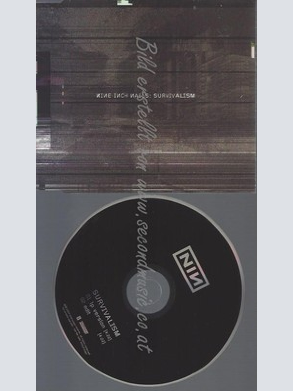 PROMO CD--NINE INCH NAILS --SURVIVALISM 2TR
