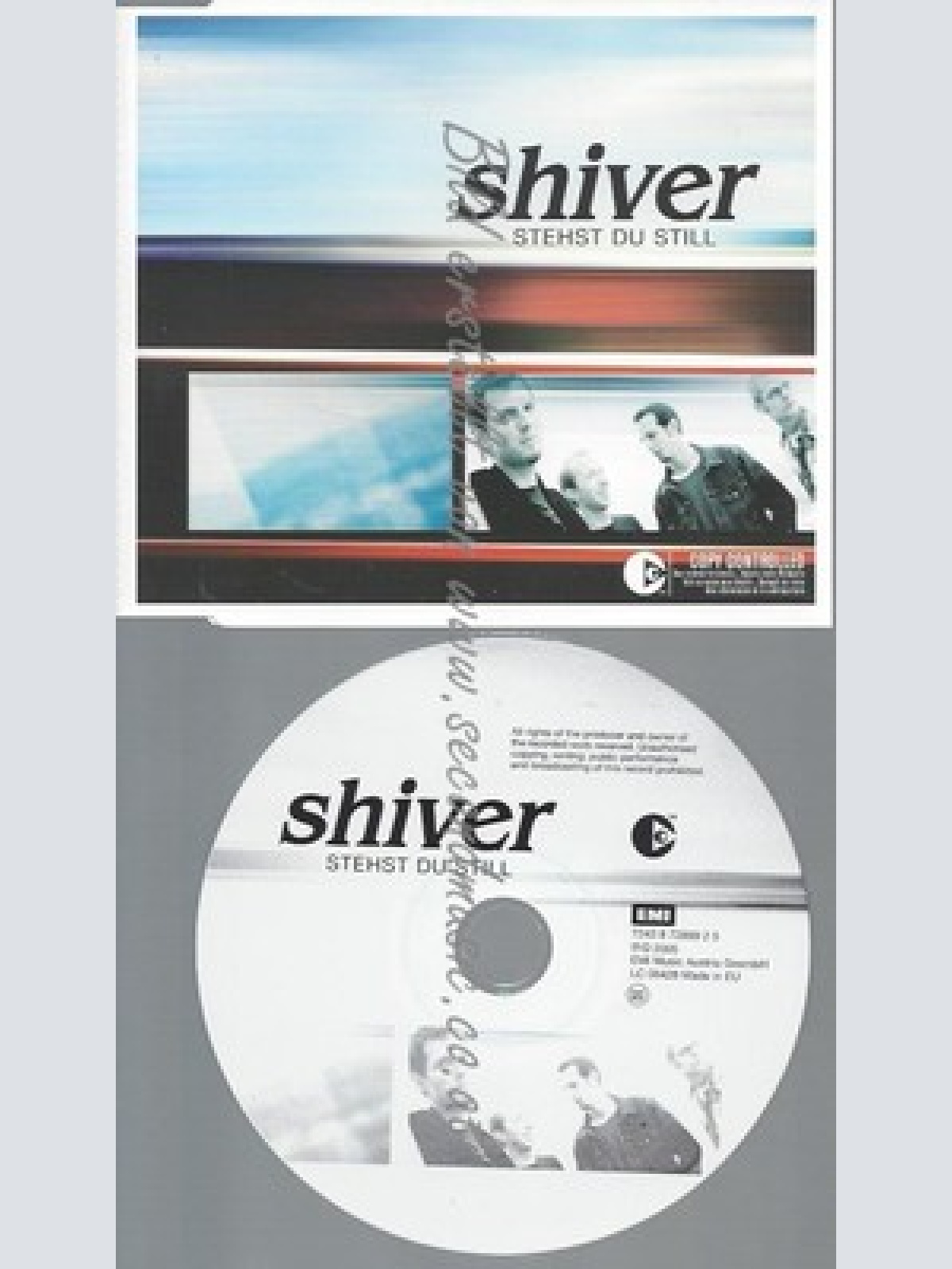 CD--SHIVER -- --- STEHST DU STILL