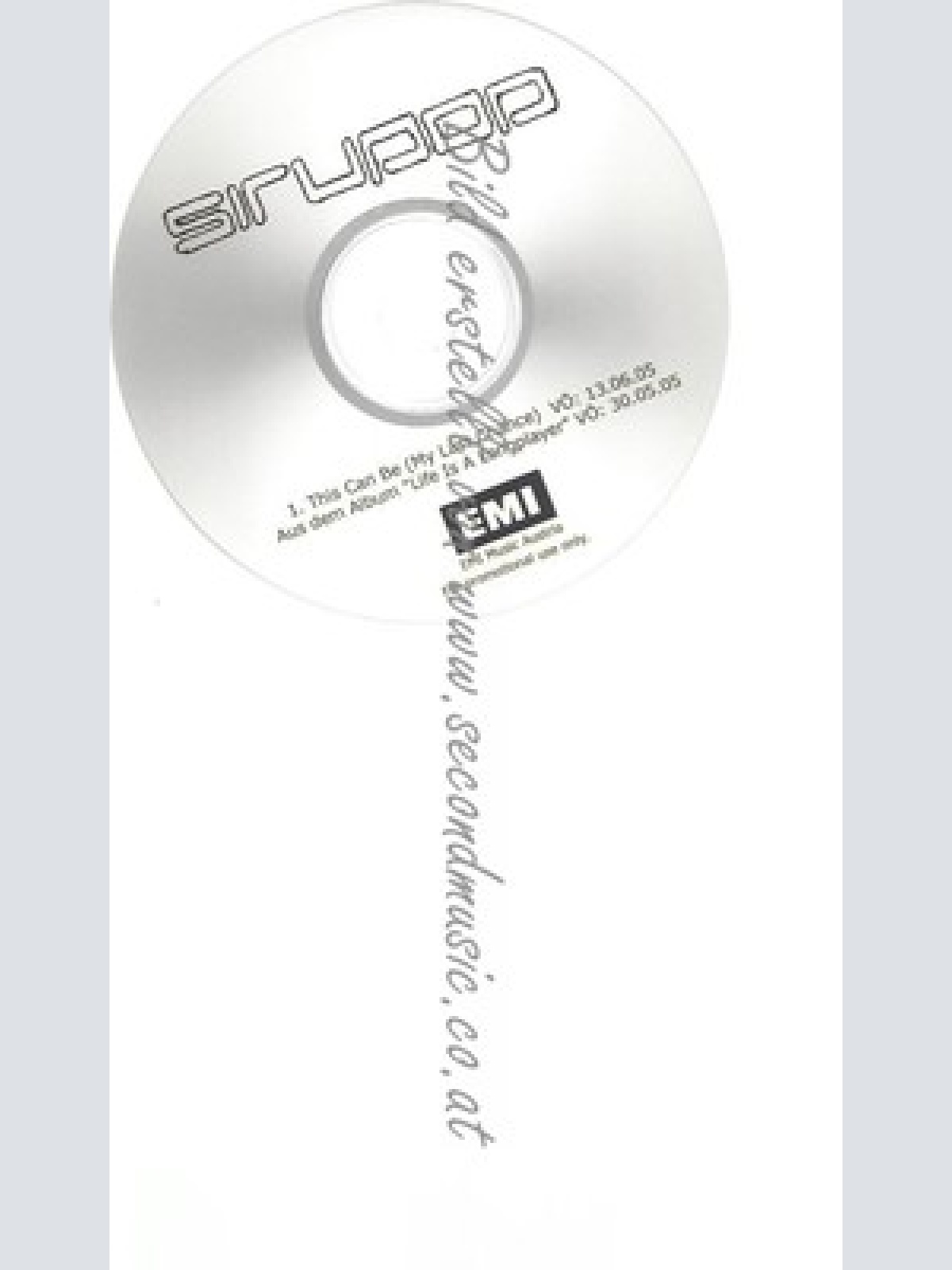 PROMO CD--SIRUPOP --THIS CAN BE