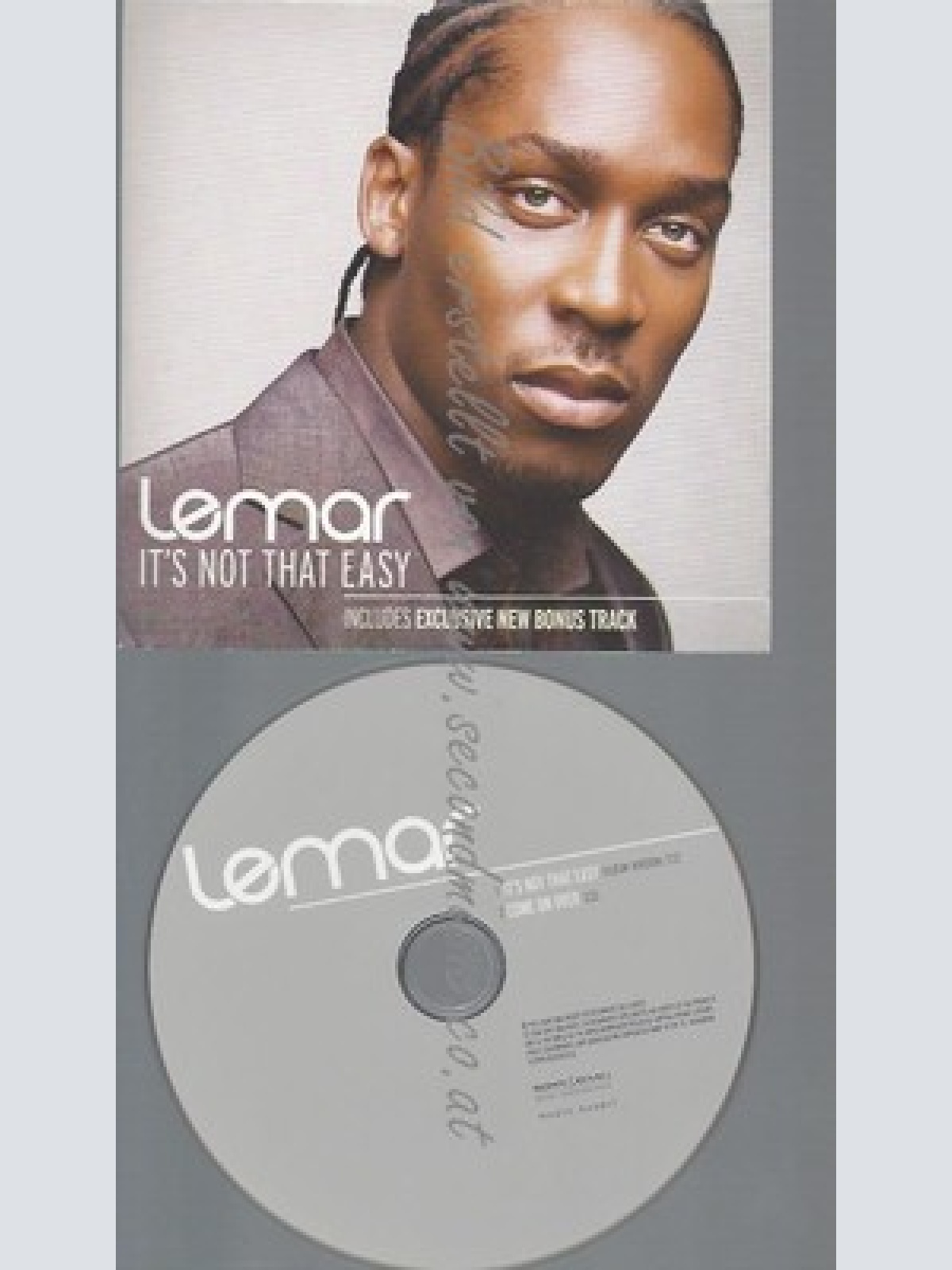 CARDSLEEVE--LEMAR -- --- IT'S NOT THAT EASY---