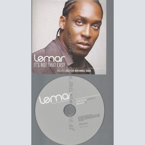 CARDSLEEVE--LEMAR -- --- IT'S NOT THAT EASY---