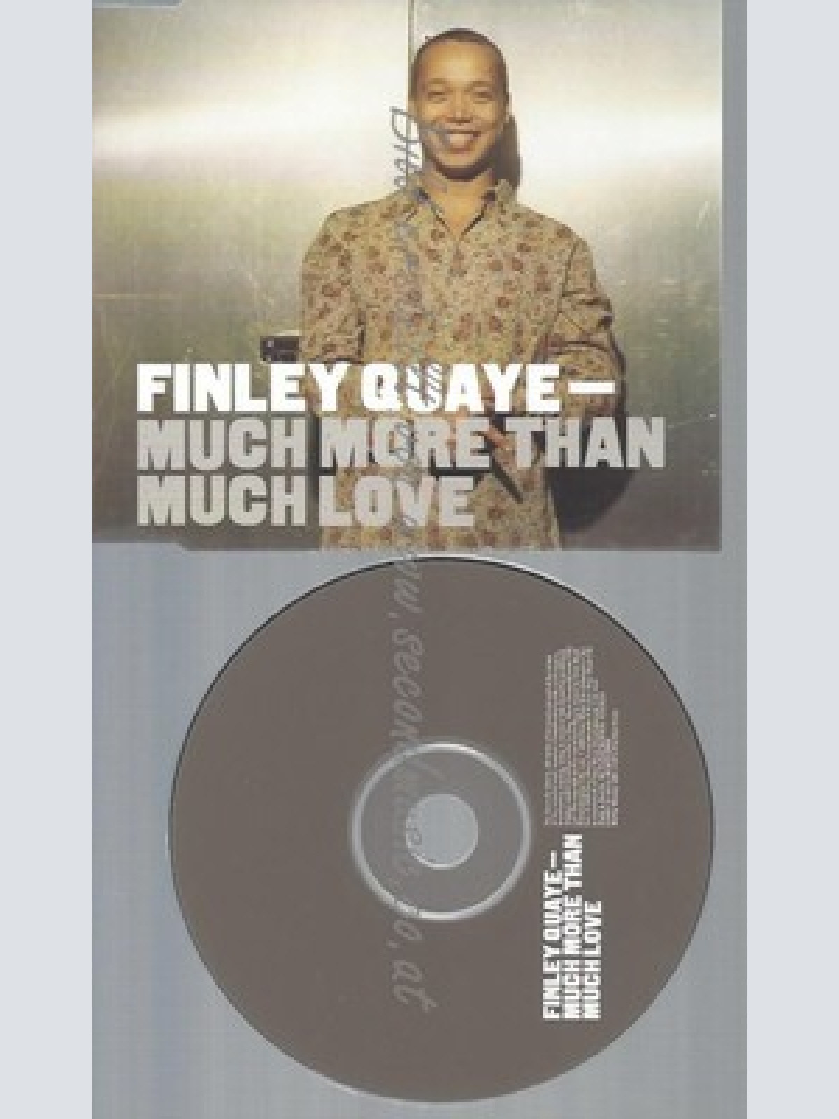 CD--FINLEY QUAYE--MUCH MORE THAN MUCH LOVE--PROMO