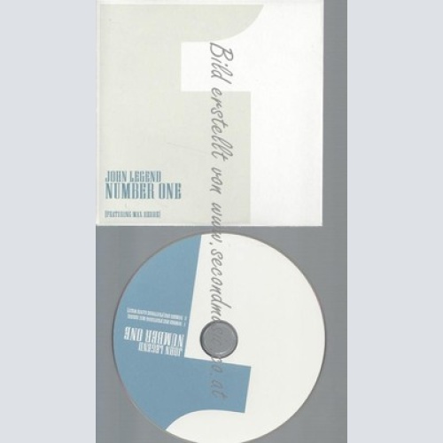 CARDSLEEVE--JOHN LEGEND--NUMBER ONE-