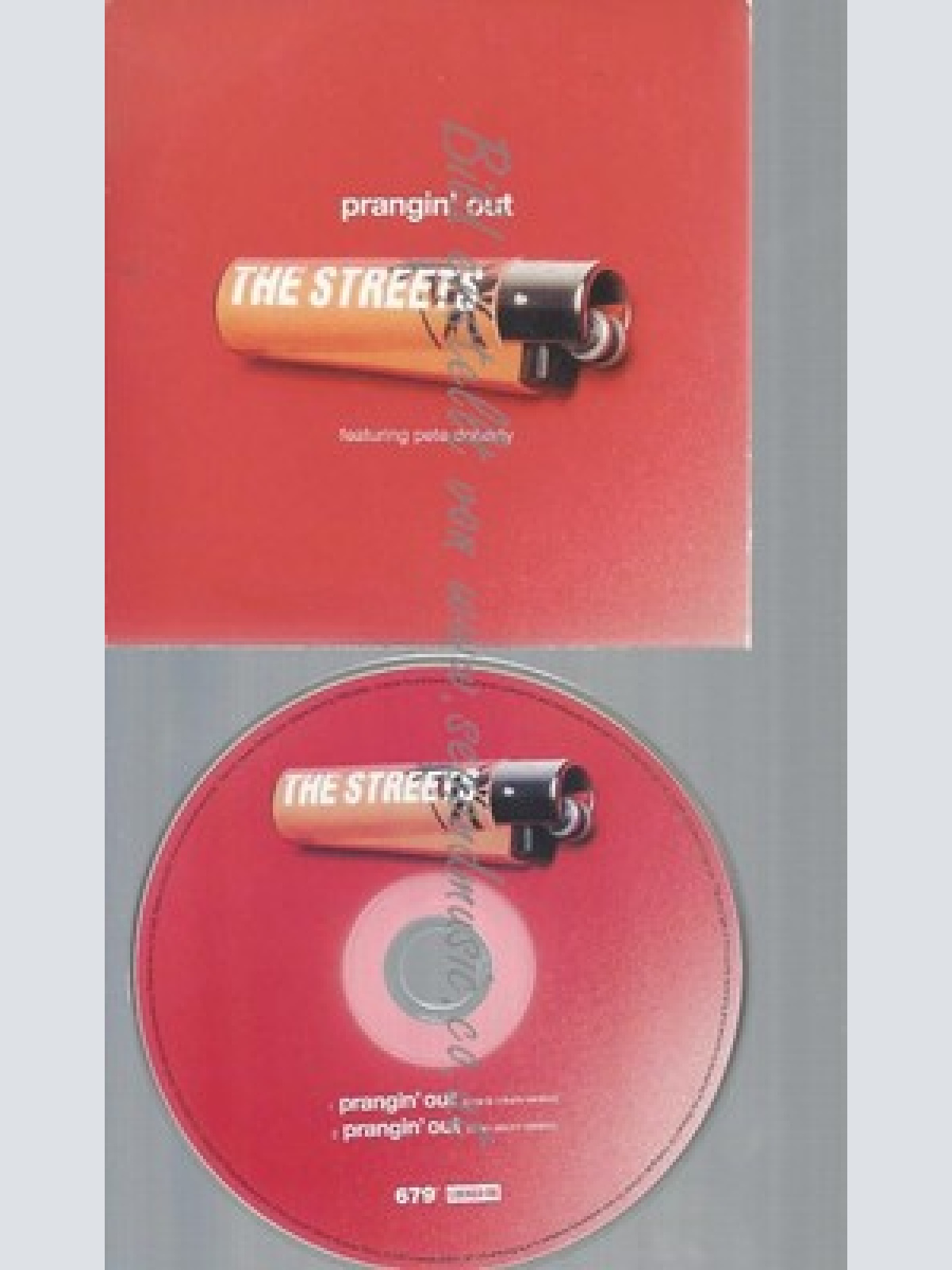 CD--CARDSLEEVE-THE STREETS--PRANGIN OUT --PROMO