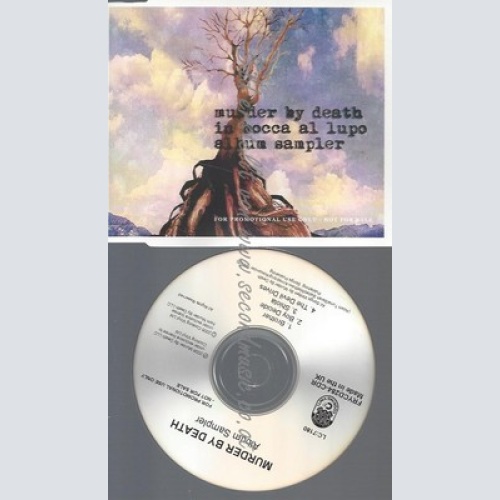 PROMO CD--MURDER BY DEATH--IN BOCCA AL LUPO--ALBUM SAMPLER-4TR