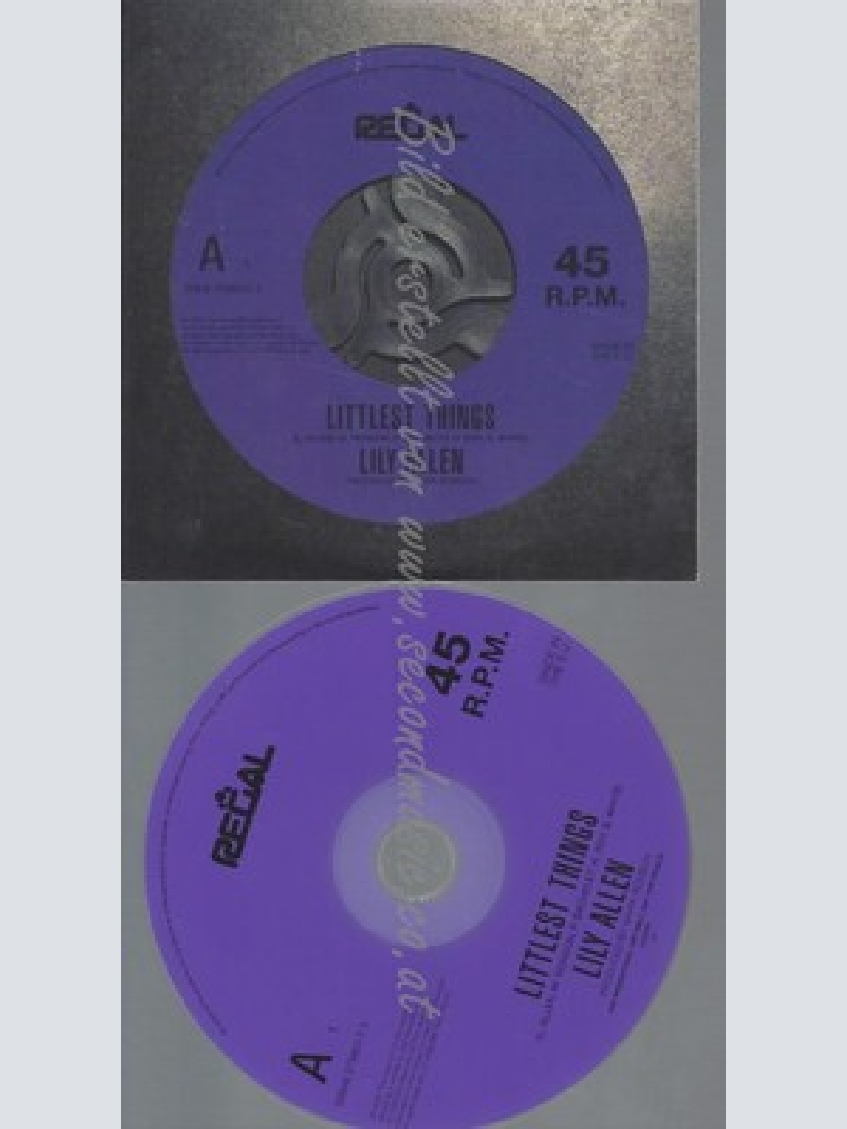 PROMO CD--LILLY ALLEN--LITTTLE THINGS-2TR