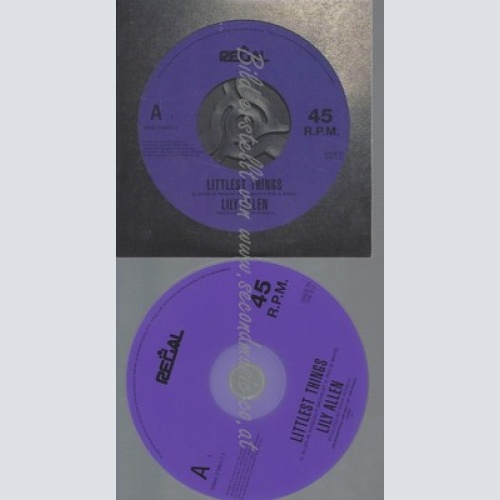 PROMO CD--LILLY ALLEN--LITTTLE THINGS-2TR
