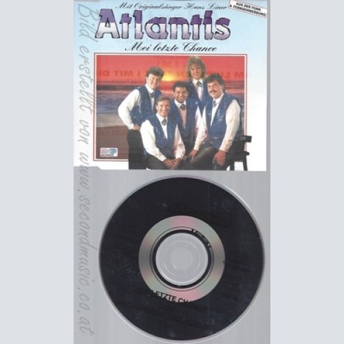 Maxi CD--ATLANTIS - SINGLE -- MEI LETZTE CHANCE