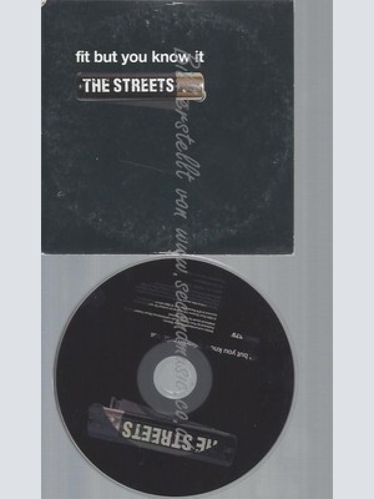 CD--CARDSLEEVE-THE STREETS--FIT BUT YOU KNOW IT  --PROMO