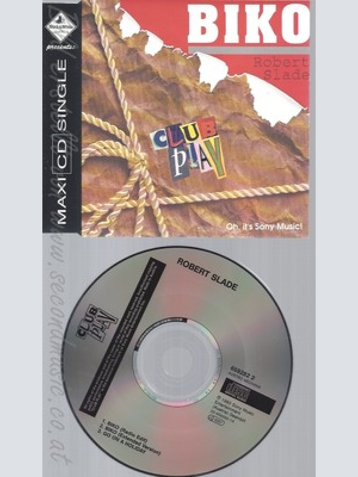MAXI CD--ROBERT SLADE - SINGLE -- BIKO