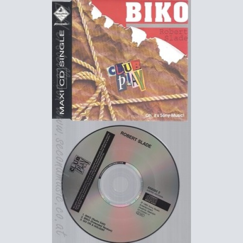 MAXI CD--ROBERT SLADE - SINGLE -- BIKO
