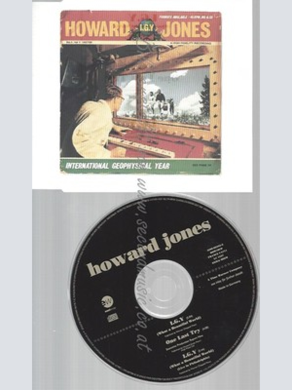 CD--/ HOWARD JONES -- --- I.G.Y.