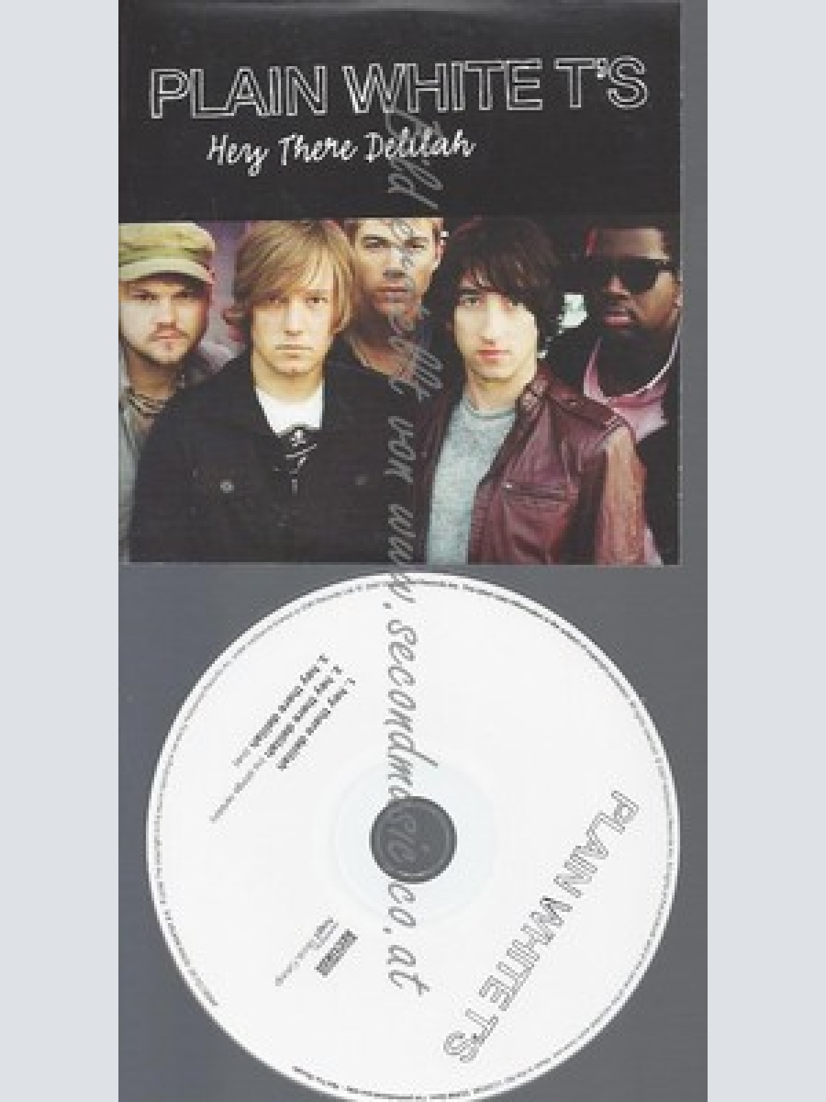 PROMO CD--PLAIN WHITE TS--HEY THERE DELILAH--3TR