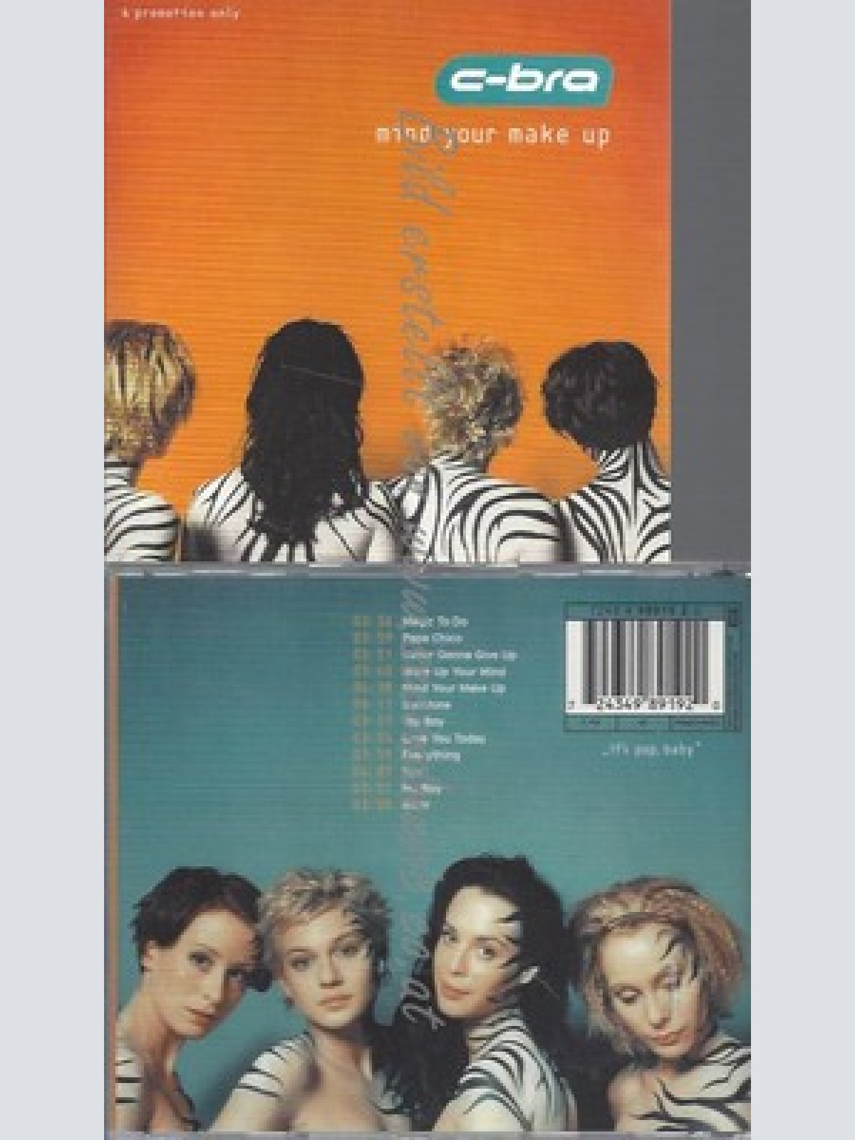 PROMO CD--C-BRA -- MIND YOUR MAKE UP --