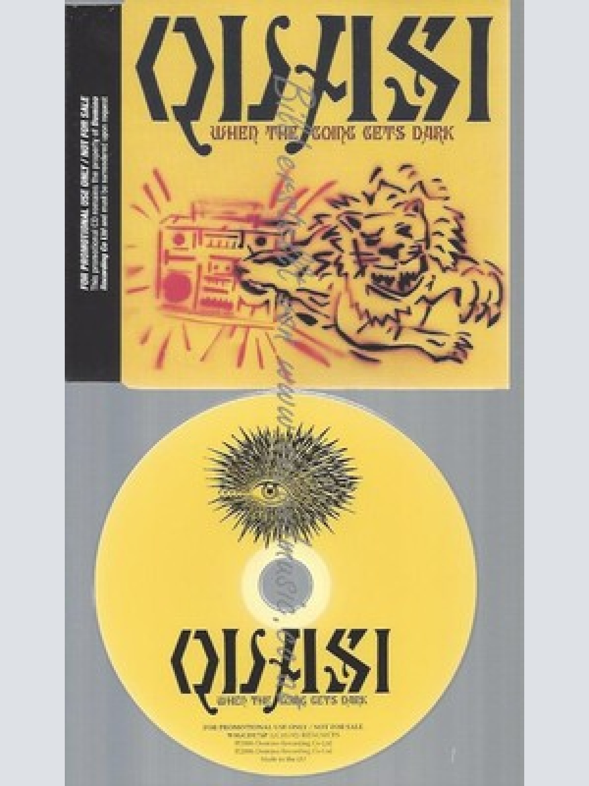 CD--QUASI--WHEN THE GOING GETS DARK--PROMO