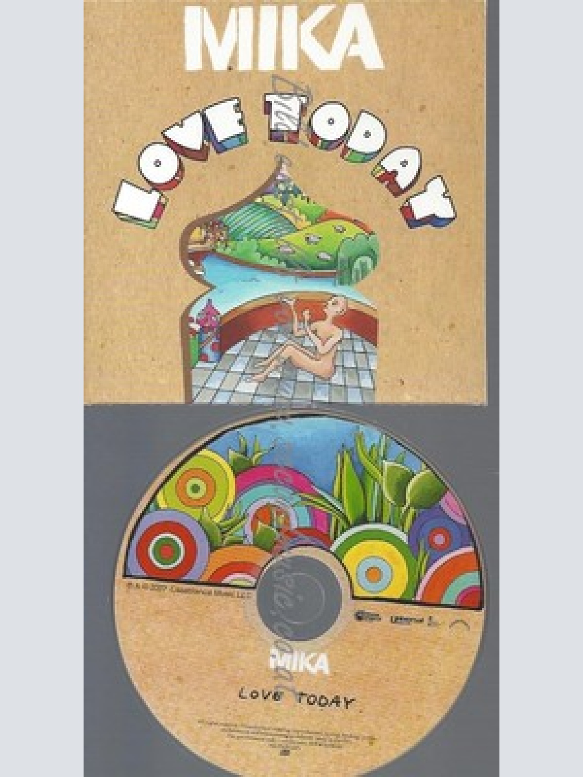 PROMO CD--MIKA--LOVE TODAY--
