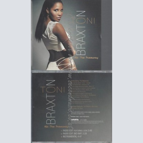 PROMO CD--TONI BRAXTON--HIT THE FREEWAY--3TR