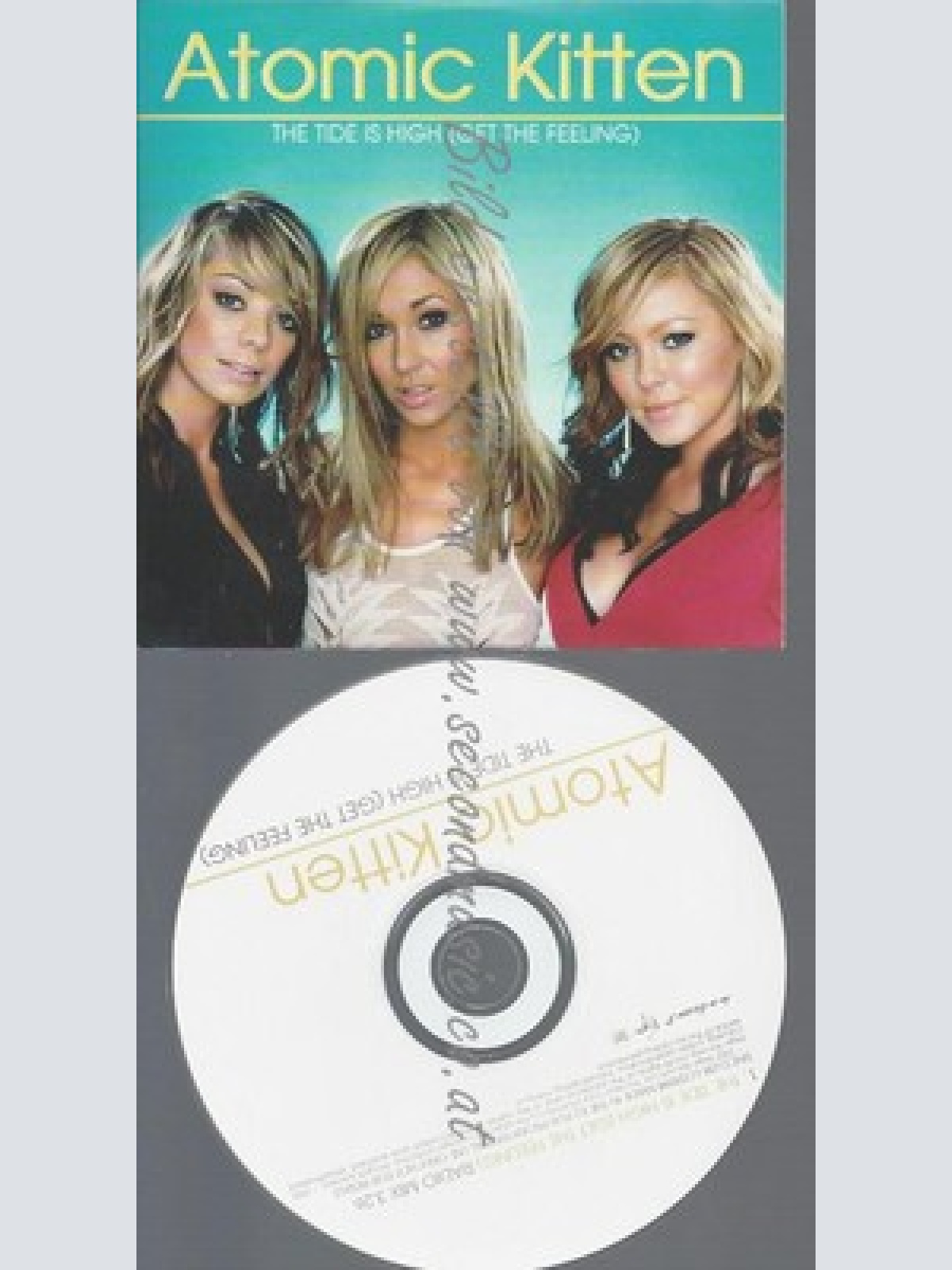 PROMO CD--ATOMIC KITTEN--THE TIDE IS HIGH