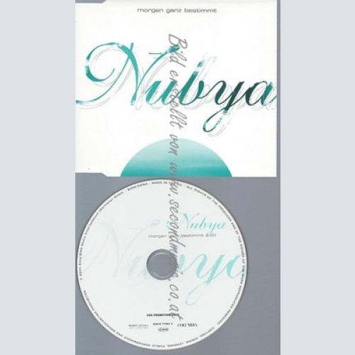 PROMO CD--NUBYA --MORGEN GANZ BESTIMMT--1TR